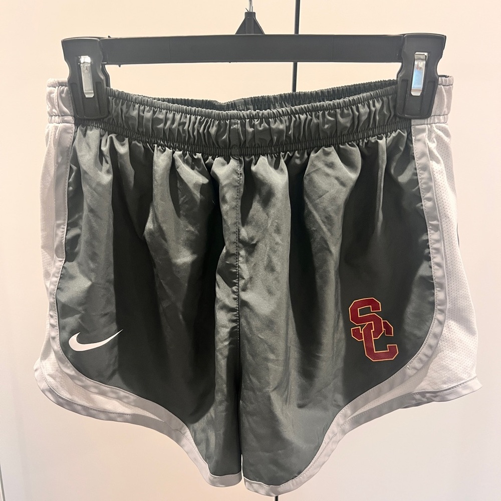Nike USC Women's Black and White Athletic Shorts